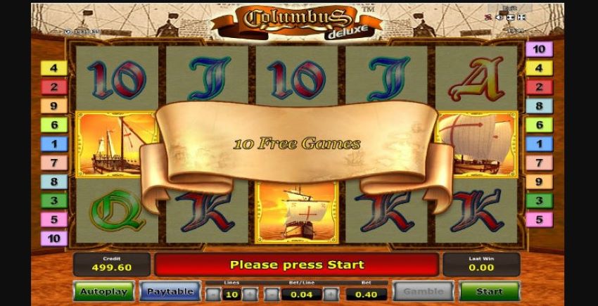 игровые автоматы columbus бесплатно игровые играть