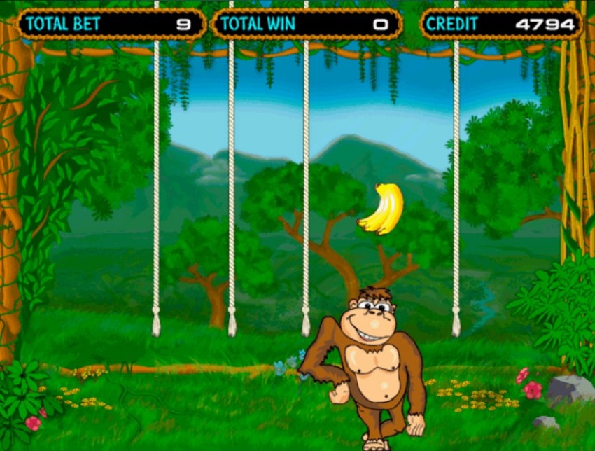 аппараты игровые обезьянки