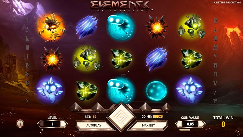 elements the awakening игровой автомат